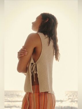Free People - Lizzie Tie Side Tank